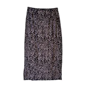Brit‎ The Label Leopard Print Corset Top Midi Skirt 2 Piece Set Brown M thumbnail 8