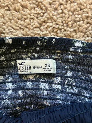 Hollister Floral Dress Mini Navy thumbnail 4