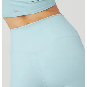 Alo Yoga Airbrush Winter Warm‎ High-Waist Nocturne Legging - Chalk Blue Size M thumbnail 4