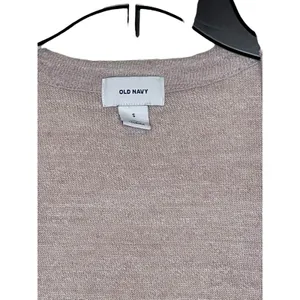 Old Navy Women's Cardigan Open Front 3/4 Sleeve‎ Tight-Knitted Gray Sz. Small thumbnail 2