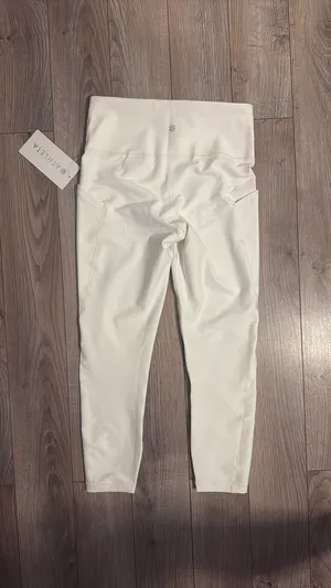 BRAND NEW Athleta White Leggings (NEVER WORN) thumbnail 2