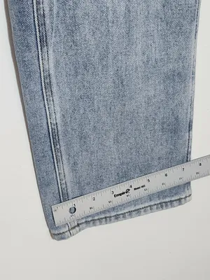 PacSun Light Wash 90s Boyfriend Jeans with High Slits Size 24 thumbnail 7