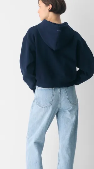 Aritzia Cozy Sweatfleece Boyfriend Boxy Zip Hoodie thumbnail 2