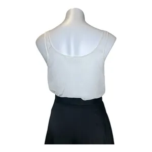 Abercrombie Fitch White Floral Lace Sheer Tank Top Womens Size S‎ thumbnail 9