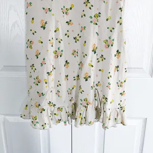 Free People Like A Lady Mini Dress in Cream thumbnail 6