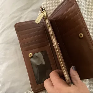 Michael Kors Brown Leather Wallet thumbnail 3