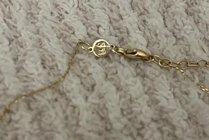 14KT Gold Dainty Necklace thumbnail 4