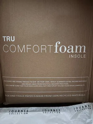 Journee Collection Haylinn Black Square Toe Ankle Boots Tru Comfort Foam thumbnail 5