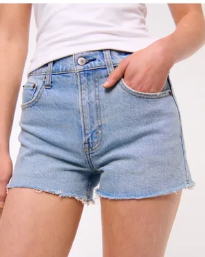 Abercrombie High-Rise Mom Shorts thumbnail 1