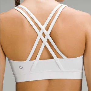 Lululemon Energy sports bra criss cross strappy medium support sweat wicking thumbnail 2