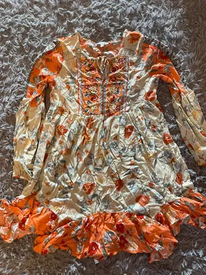 Floral Dress Multi Size M thumbnail 1