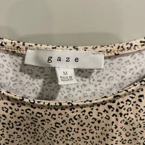 Cheetah Print Tank Top Black Size M thumbnail 2