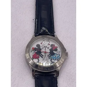 MICKEY MOUSE Authentic "DISNEY" Women's Watch-Leather Needs‎ Battery thumbnail 2