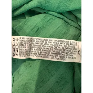 Forever 21 Tiered Midi Dress in Green Size S thumbnail 6