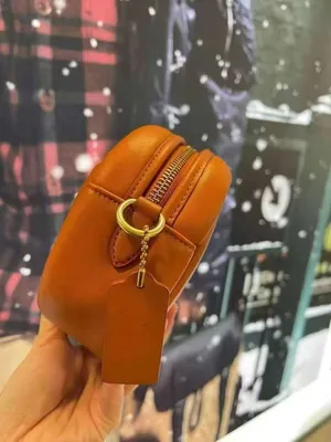 COACH C4814 Small Camera Bag Crossbody Quilted in Canyon Napa Leather $350 thumbnail 2