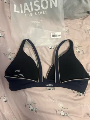 Liasion the Label Balance Bra Blue Size L thumbnail 5