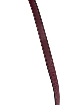 Fossil Devon Carbenet Wine Pebble Leather Dot Crossbody Shoulder Bag thumbnail 12