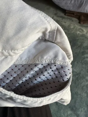 Patagonia Light Gray Women's Shorts with Mesh Lining size 8 thumbnail 4