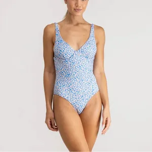 {Rhythm} x Free People Brand New Voleta Floral Underwire One Piece thumbnail 2