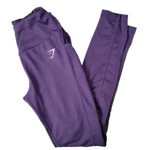 Gymshark‎ Dry Moisture Management Purple Leggings Size S thumbnail 8