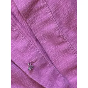 Anthropologie Somerset Jumpsuit Small Pink Full Length Short Sleeve Wide‎ Leg thumbnail 6