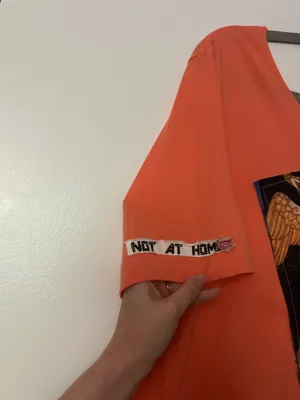 Short sleeve graphic tee Orange Size L thumbnail 6
