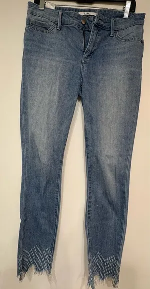 Sam Edelman Women's Straight Leg Blue Jeans thumbnail 1