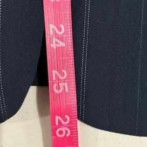 Tahari ASL Arthur S‎ Levine Navy Pinstripe Blazer Women 12 Office Workwear thumbnail 8