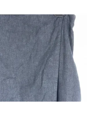 Abercrombie & Fitch Black Linen Mini Skort S thumbnail 2