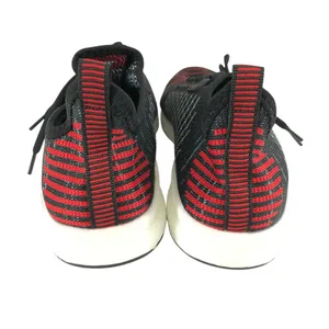 Womens Sneakers Lightweight Mesh Water Friendly Red Black Striped Size 39 US 8 thumbnail 3
