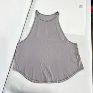 Lululemon Pima Cotton Racerback Tank Top Lavender Sporty Athleisure thumbnail 1