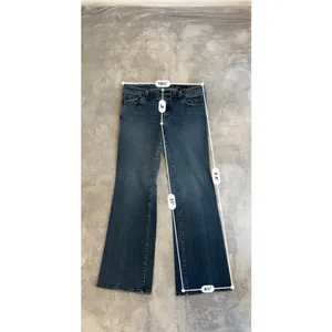 Women's Seven7 Blue Flare Jeans thumbnail 4