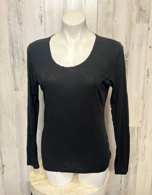 Long Sleeve Top Black Size M thumbnail 1