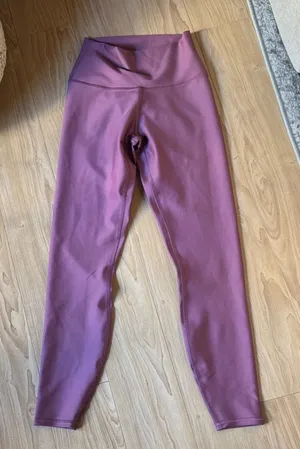 Alo Purple High-Waisted Leggings thumbnail 1