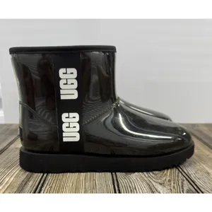UGG Classic Clear Mini in Black SZ 9 thumbnail 3
