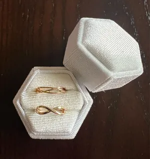 10k Gold Plated (2) in a Set Toe Rings NWT thumbnail 1