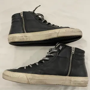 Golden Goose Women's Slide Black with Studs size 41, US 11‎ with Swarovski Laces thumbnail 4