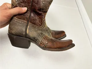 CABORCA Women's Leather Western Boot Size MX 24 - US 7.0 thumbnail 7