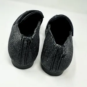 NEW Steve Madden Riski Black Rhinestone Studded Loafers, NEW, Size 6, MSRP $99 thumbnail 9