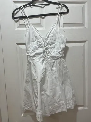Zara white dress  thumbnail 2