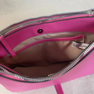 Nine West | Hot Pink Vegan Leather Crossbody Purse thumbnail 8