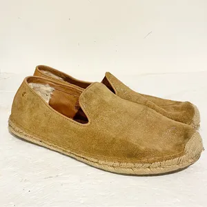 UGG‎ Australia Women Size 10 Sandrinne II Gold Metallic Slip On Espadrille Flat thumbnail 4