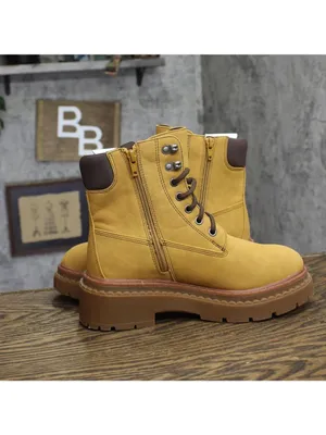 NEW Wild Fable Womens Lace Up Faux Suede Combat Boots Tan Brown 7M thumbnail 7