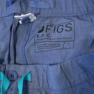 FIGS EAC Callao Jogger Scrub Pants Big Sky Blue Size Large thumbnail 4