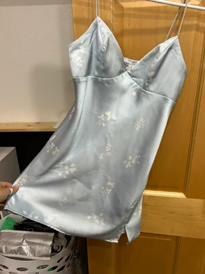 Princess Polly Silky Slip Mini Dress thumbnail 1