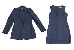 Casual Corner Annex Essentials Blue Business Dress Suit Piece SZ 2 Career Office thumbnail 1