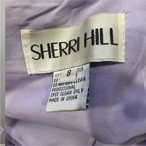 Sherri Hill 55500 Lilac Purple Tiered Ruffle Prom Gown sz 8 thumbnail 8