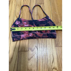 Lululemon Flow Y‎ Nulu Bra *Light Support, A–C Cups Intensity Pink Blossom Multi thumbnail 7