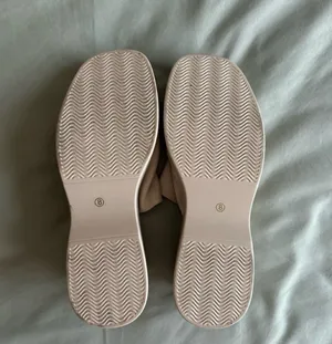 Amazon Beige Wedge Platform Slides thumbnail 5