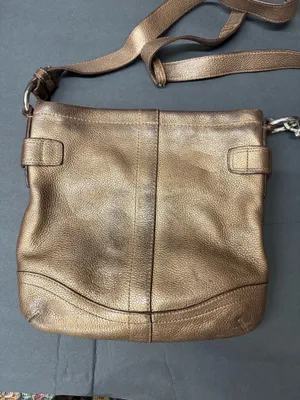 Coach Leather Crossbody Vintage Bag metallic copper thumbnail 5